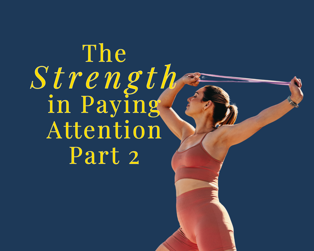 Week 15: The Strength Found in Paying Attention Part 2